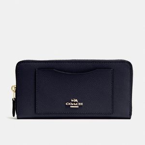 Coach Accordion Zip Wallet